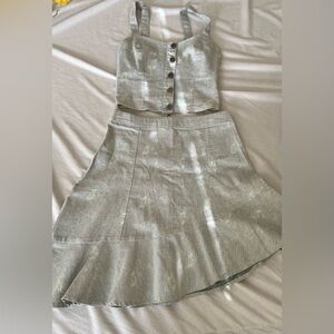 Top and skirt set